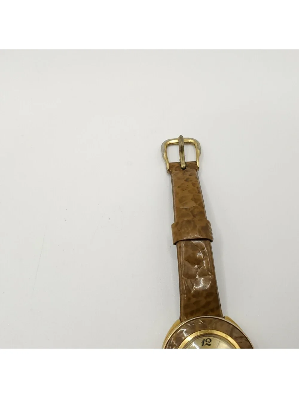 Vintage Timex Mechanical Gold Tone Dial Womens Watch For Parts Or Repair